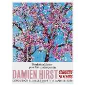 Damien Hirst (British, b.1965) 'Cherry Blossoms', 2021, A set of six exhibition posters from the '