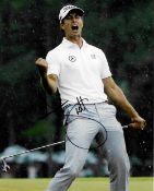 “The Masters” Champions Collection, seven signed action 8 by 10in. photographs from US Masters