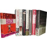 England 1966 World Cup Winners set of eight player signed books, Bobby Charlton “My England