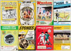 Maidstone mixed selection of programmes, fanzines 'Yellow Fever', covering 1988-89 last non-League