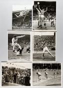London 1948 Olympic games collection of original press b & w photographs,  mainly 10 by 8in., all