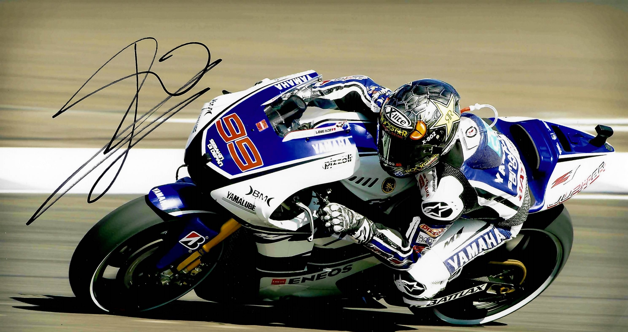 Collection of Moto GP Legends, seven signed 8 by 10in. photographs, including Mick Doohan, Wayne - Image 6 of 7