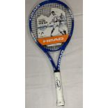 Novak Djokovic (Serbia) signed Head official tennis racquet, same brand as he uses, signed on