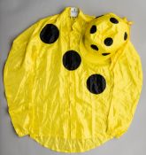 Sheikh Mohammed Obaid Al Maktoum racing silks, bearing Allertons maker's label, size 36, yellow