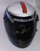 Wayne Rainey (USA), three times world Moto GP champion 1990, 1991, 1992, hand signed ½ scale USA