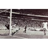 Gordon Banks England v Brazil 1970, Large 16 by 12in. B&W display photograph depicting England’s