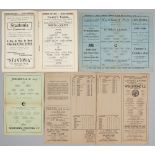 Non-league representative/trial match programmes,  North v South Amateur trial 7th February 1925