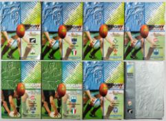 Rugby South Africa World Cup 1995 programmes/magazines, include very rare gold issue for final New