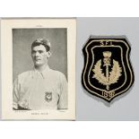 Scottish Football League representative match shirt badge awarded to Celtic's Daniel Doyle in