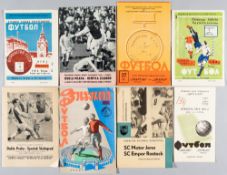 Selection of overseas programmes from mainly 1950s-60s,  include Eastern European, Russia,