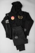 Tyson Fury black pre-fight tracksuit worn for the Deontay Wilder II Fight held at MGM Grand Garden