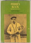 Pierre's Book: The Game of Court Tennis, by Pierre Etchebaster, with dust wrappers, 1971, bearing