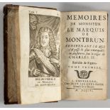 Real tennis novel published in 1703: "Memoires de Monsieur Le Marquis De Montbrun" by Gatien de