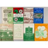 Selection of Inter-League programmes between Football League v League of Ireland, played at