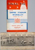 F.A. Cup Final programme Preston North End v Sunderland, played at Wembley Stadium, 1st May 1937,