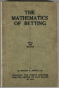 Temple (William K.) The Mathematics of Betting, and The Temple Racetime Analysis Review of 1941