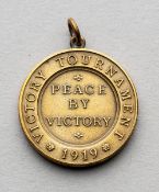 A rare Professional Golfers Association medal for the Victory Tournament played at St Andrews in