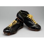 STEN HULTS “Olympia” vintage football boots circa 1940s/50s, a superb pair of seemingly unworn