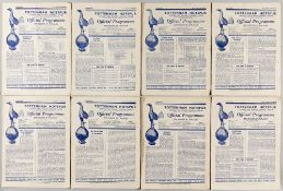 Tottenham Hotspur home programme collection, seasons 1949-50 & 1950-51,  including 1949-50 second