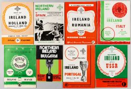 Northern Ireland v Foreign opposition programmes, continuous run 1951-85, including v France