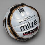 Official match ball used at the Carling Cup Final Manchester United v Tottenham Hotspur, played at