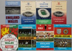 England home programmes, all played at Wembley, 1963-85, believed to be a continuous run, not