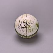 B2022 Cricket T20 Ball - England v India Women's Semi-Final. Signed by Indian team captain.