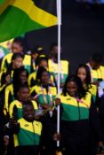 B2022 Parade Flag from Opening and Closing Ceremonies - Jamaica