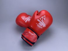 B2022 Men's Welterweight Semi-Final Boxing Gloves - Rohit Tokas