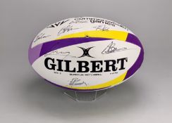 B2022 Signed Rugby Ball - Team England Men's Team