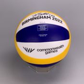 B2022 Men's Semi-Final Beach Volleyball - Canada v England. Signed by winning Canada team.