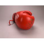 B2022 Men's Welterweight Gold Medal Bout Signed Boxing Glove Right - Ioan Croft (Gold)