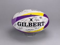 B2022 Signed Rugby Ball - Team Wales Men's Team