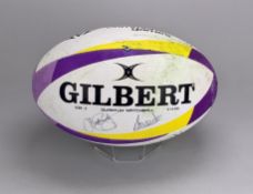 B2022 Signed Rugby Ball - Team England Women's Team