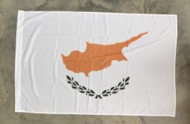 B2022 Parade Flag from Opening and Closing Ceremonies - Cyprus