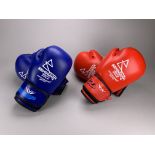 B2022 Men's Bantamweight Quarter-Final Boxing Gloves - Ahmad Shaharom vs McHale