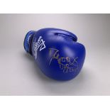 B2022 Men's Super Heavyweight Gold Medal Bout Signed Boxing Glove Right - Delicious Orie (Gold)