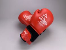 B2022 Women's Light Flyweight Semi-Final Boxing Gloves - Savannah Alfia Stubley