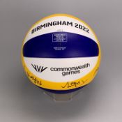 B2022 Women's Gold Medal Match Beach volleyball - Canada vs Australia. Signed by both teams