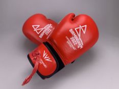 B2022 Women's Featherweight Semi-Final Boxing Gloves - Elizabeth Oshoba