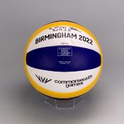 B2022 Men's Semi-Final Beach Volleyball - Rwanda v Australia. Signed by Rwanda team.