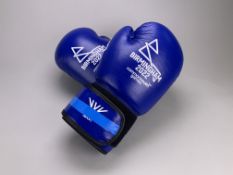 B2022 Men's Heavyweight Gold Medal Bout Boxing Glove Left - Ato Leau Plodzicki-Faoagali