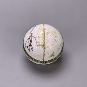 B2022 Cricket T20 Ball - England v New Zealand Women's Bronze Medal Match. Signed by both team capta