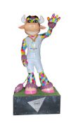 B2022 Perry Mascot Multicolour Statue