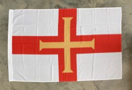B2022 Parade Flag from Opening and Closing Ceremonies - Guernsey