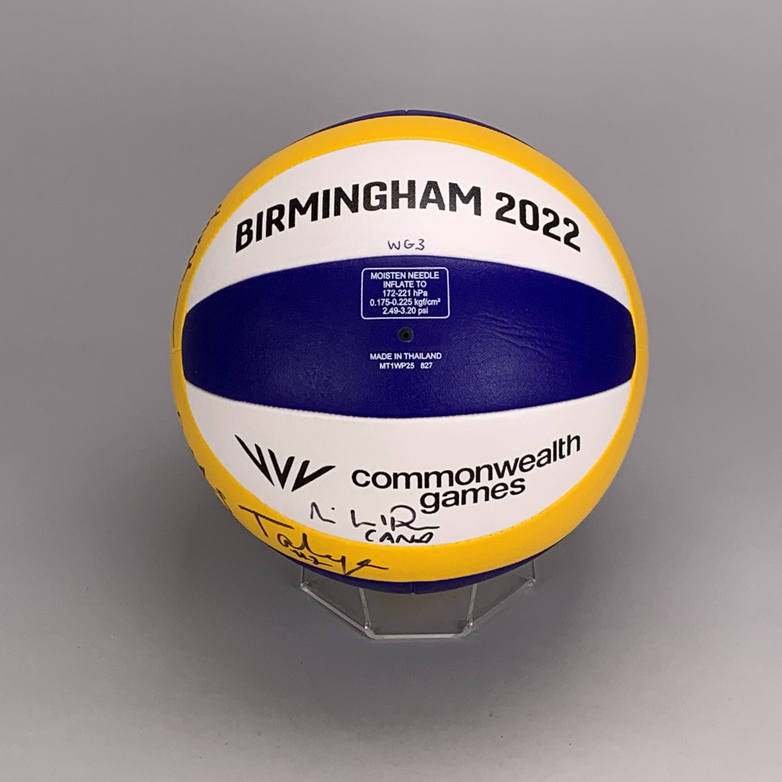 B2022 Women's Gold Medal Match Beach volleyball - Canada vs Australia. Signed by both teams