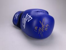 B2022 Boxing Women's Middleweight Gold Medal Bout Boxing Glove Right - Tammara Thibeault (Gold)