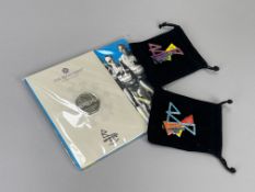 B2022 Opening and Closing Ceremony Pin Badges and Memorabilia Coin Set