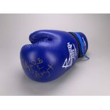 B2022 Men's Super Heavyweight Gold Medal Bout Signed Boxing Glove Left - Delicious Orie (Gold)