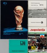 World Cup 1974 Germany selection,  includes booklet 26-page issued to support their bid for 1974